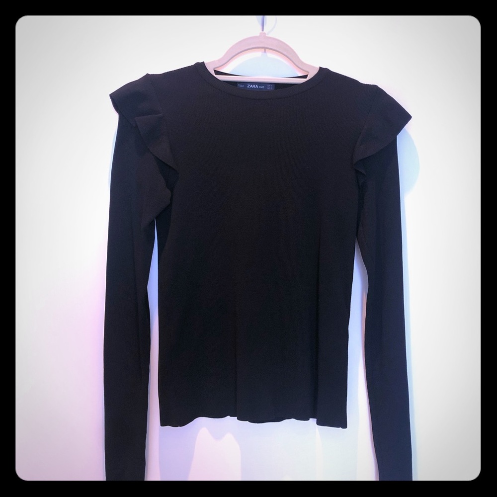 Zara ribbed shirt
